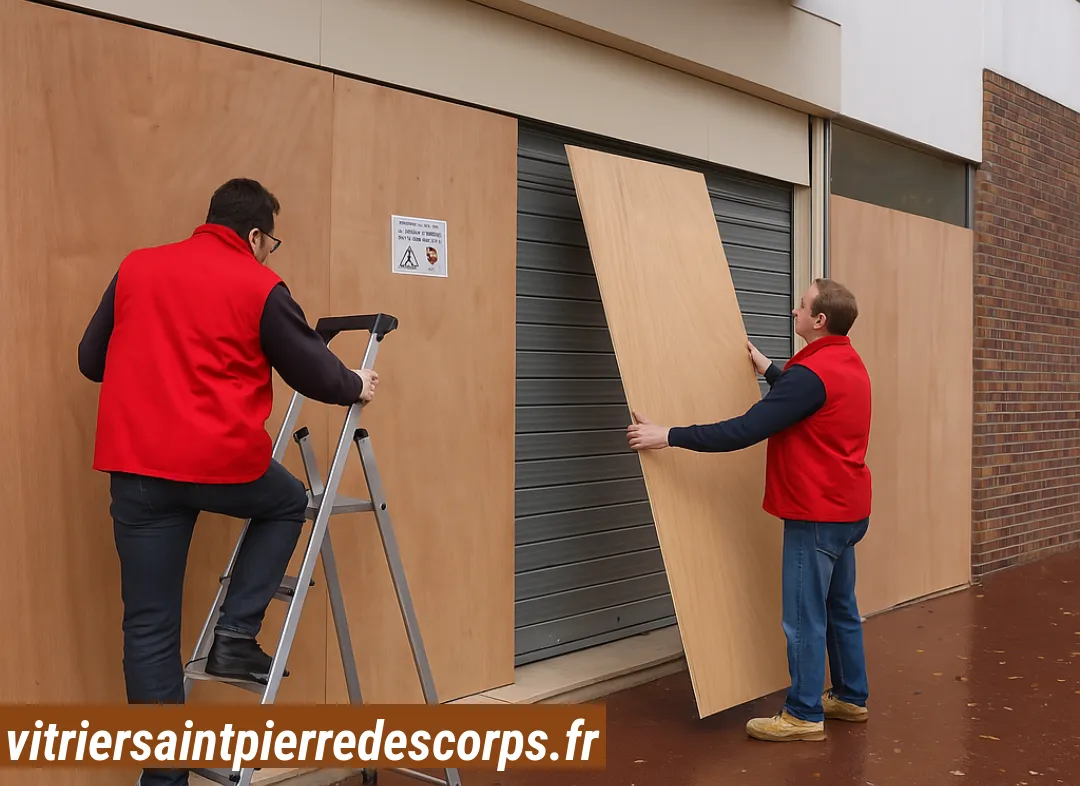 Mise en sécurité fermeture provisoire Saint-Pierre-des-Corps